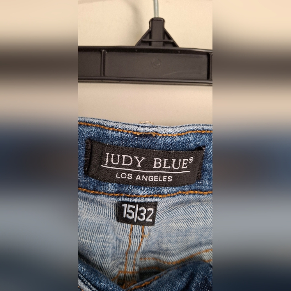 Jody blue womens blue sz 15/32 western boho casual basic travel - Picture 3 of 7